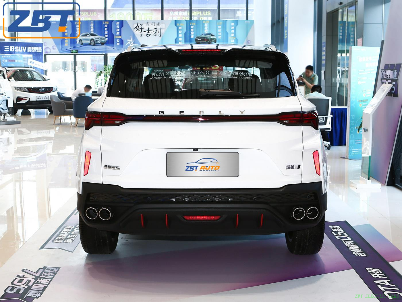 Бензиновый внедорожник Geely Coolray BinYue