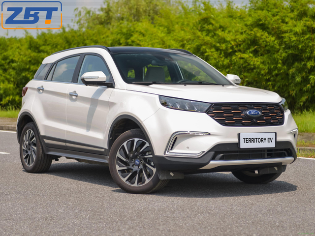 NEDC 435km 280NM Pure Electric Motor Ford JMC Ev 4x2 2wd Suv Territory Автомобиль с новой энергией Автомобиль с панорамным люком на крыше