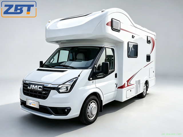 JMC коробчатый дом на колесах с бензиновым двигателем и топливом
